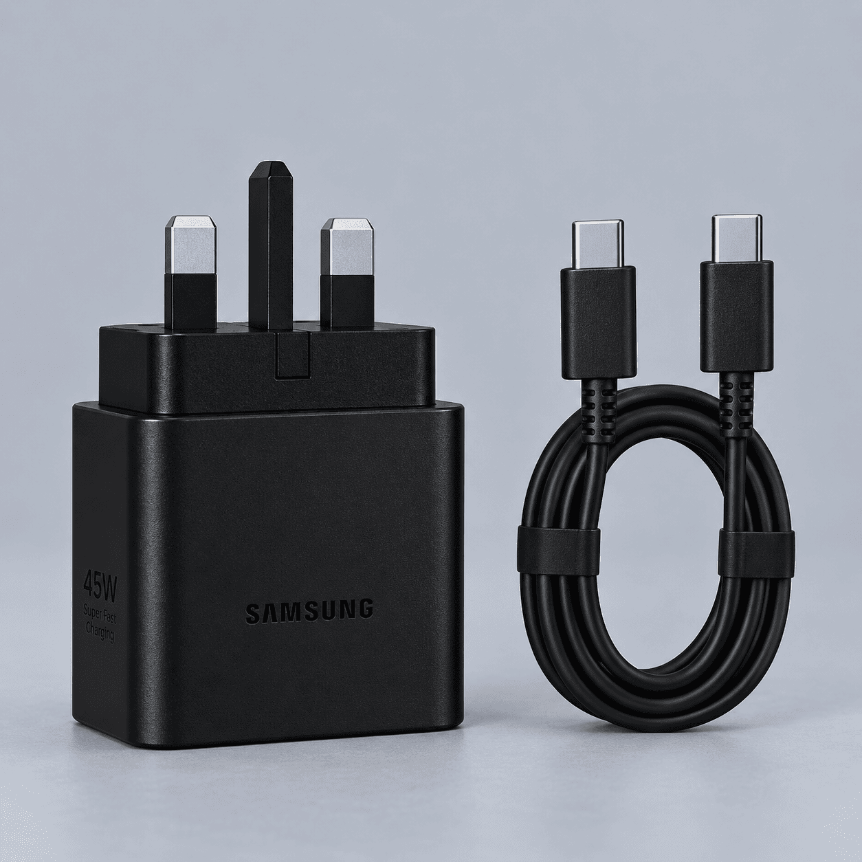 Samsung 45W Fast Charger & 5A Cable Set