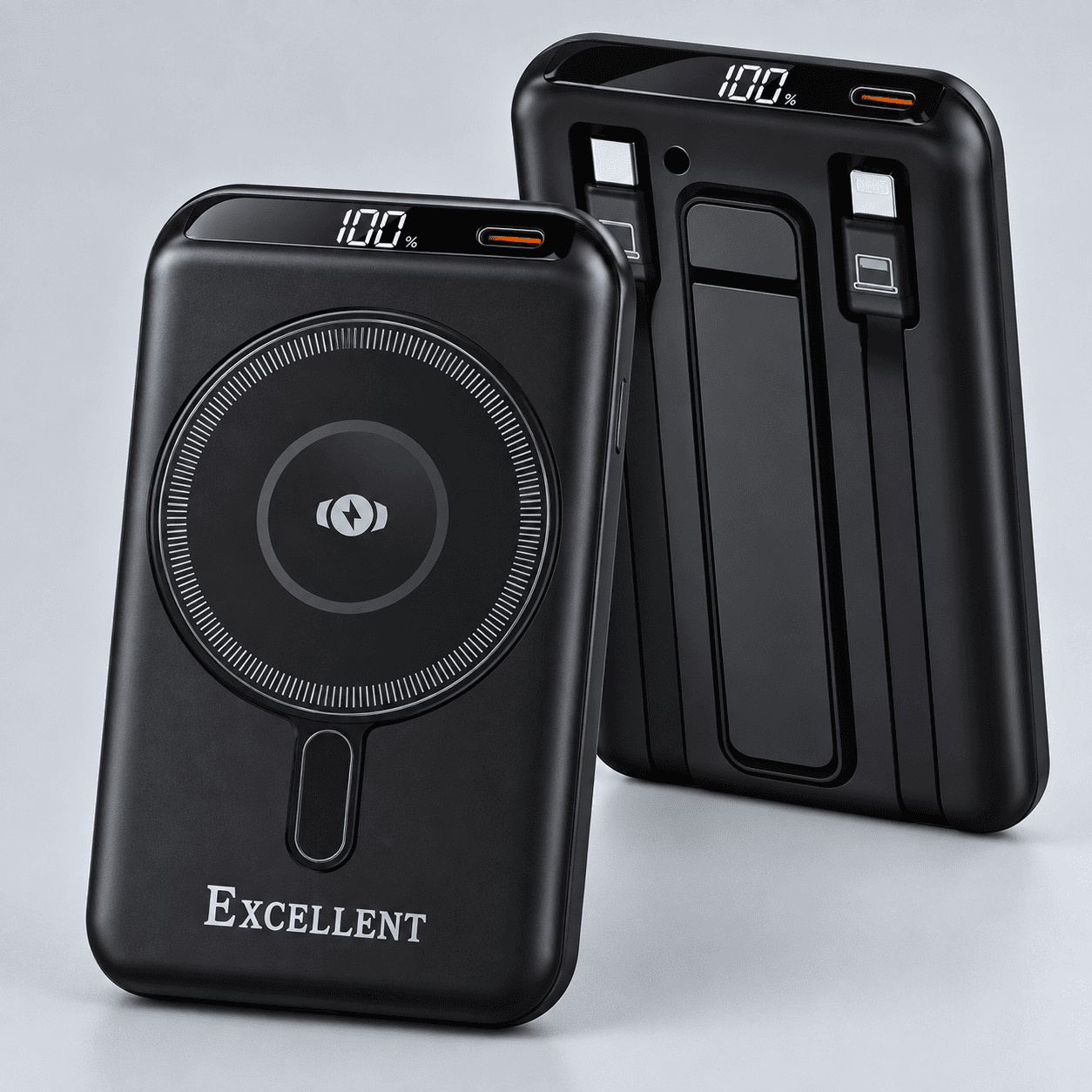 Excellent P9 4-in-1 Magnetic Wireless 22.5W PD Power Bank