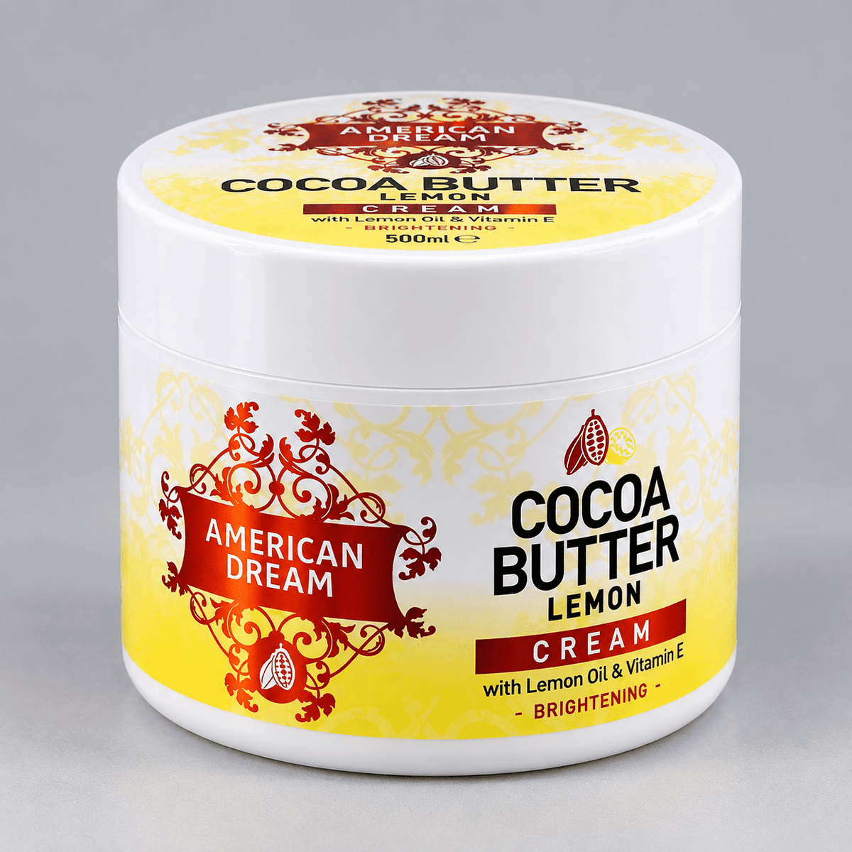 American Dream Cocoa Butter Lemon Brightening Cream